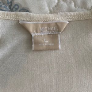 Michael  Kors off white blouse